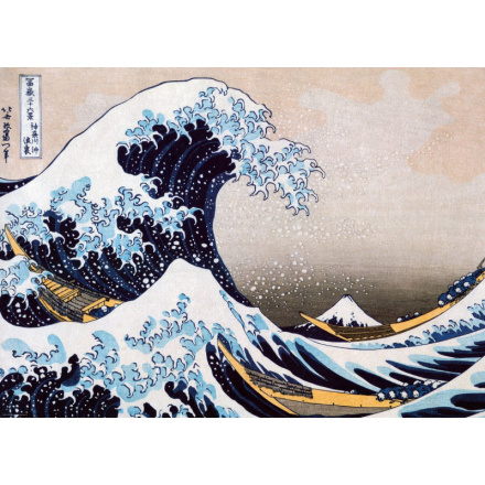 EUROGRAPHICS Puzzle Velká vlna Kanagawa 1000 dílků 5583
