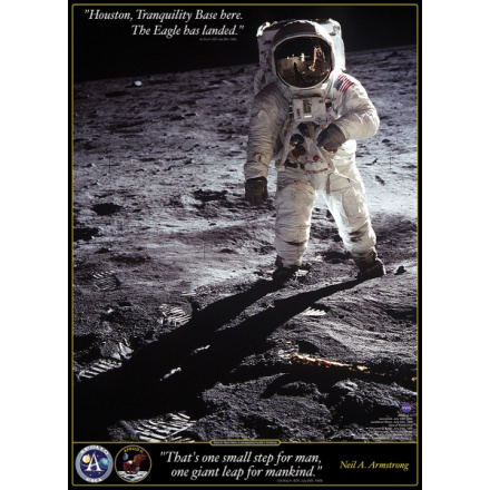 EUROGRAPHICS Puzzle Neil A. Armstrong: První kroky na Měsíci 1000 dílků 5693