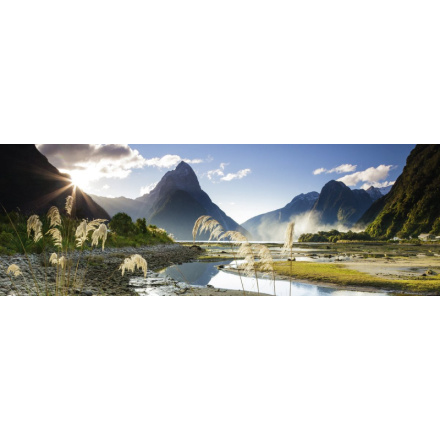 HEYE Panoramatické puzzle Milford Sound, Nový Zéland 1000 dílků 6681