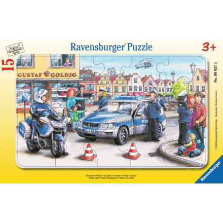 RAVENSBURGER Puzzle Policie 15 dílků 7425