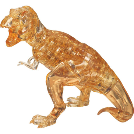HCM KINZEL 3D Crystal puzzle Tyranosaurus žlutý 49 dílků 8029
