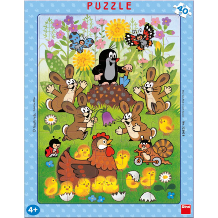 DINO Puzzle Krtek a jaro 40 dílků 878