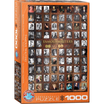 EUROGRAPHICS Puzzle Slavní spisovatelé 1000 dílků 9445