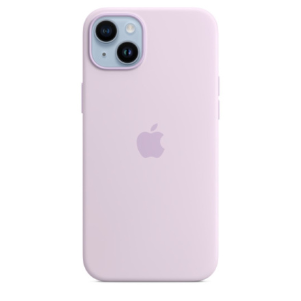 APPLE iPhone 14+ Silicone Case with MS - Lilac, MPT83ZM/A