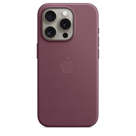 APPLE iPhone 15 Pro FineWoven Case MS - Mulberry, MT4L3ZM/A