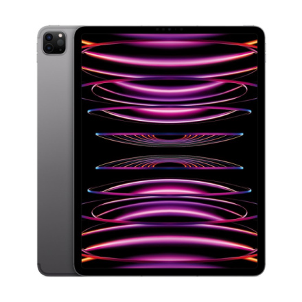 Apple iPad Pro 12.9"/WiFi + Cell/12,9"/2732x2048/8GB/256GB/iPadOS16/Space Gray, MP203FD/A