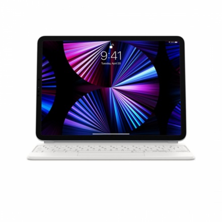APPLE Magic Keyboard for 11"iPad Pro (3GEN) -US- White, MJQJ3LB/A
