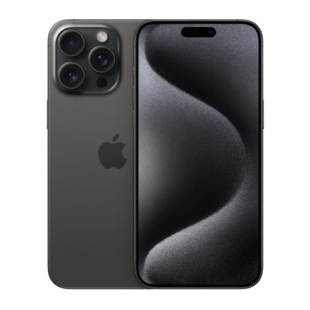 Apple iPhone 15 Pro Max/1TB/Black Titan, MU7G3SX/A