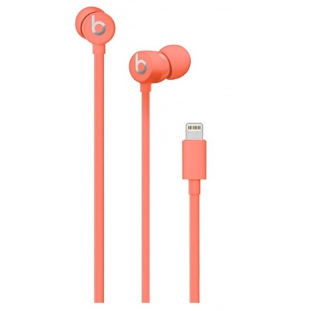 Apple urBeats3 Earphones Lightning - Coral, MUHV2EE/A