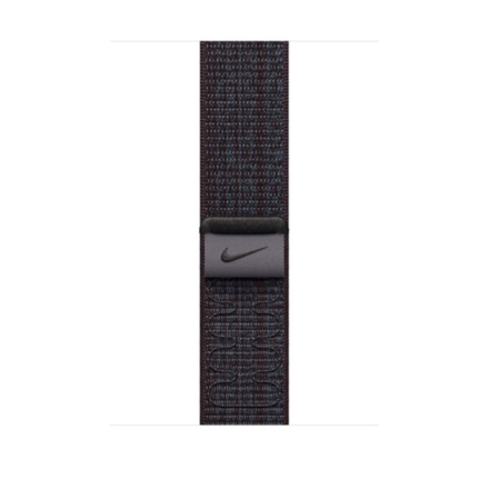 APPLE Watch Acc/45/Black/Blue Nike Sport Loop, MUJX3ZM/A