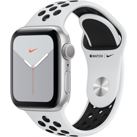 Apple Watch Nike S5, 44mm, Silver/Platinum/BlackNikeSBSK, MX3V2VR/A