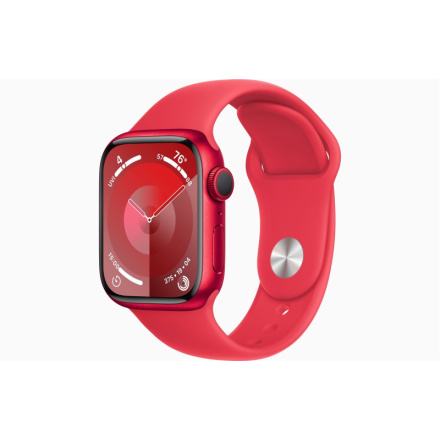 Apple Watch S9/41mm/PRODUCT RED/Sport Band/PRODUCT RED/-S/M, MRXG3QC/A