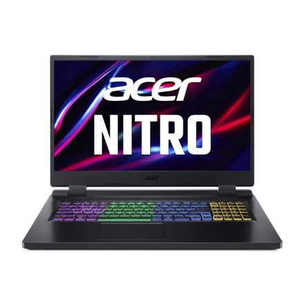 Acer NITRO 5/AN517-55/i5-12450H/17,3"/FHD/16GB/1TB SSD/RTX 4060/W11H/Black/2R, NH.QLFEC.005