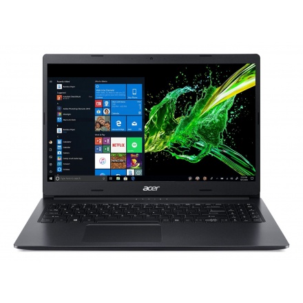 Acer Aspire 3/A315-34/N5000/15,6"/FHD/8GB/256GB SSD/UHD 605/W10H/Black/2R, NX.HE3EC.004