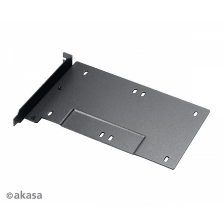 AKASA 2.5" SSD/HDD montážní konzole pro PCI slot, AK-HDA-10BK
