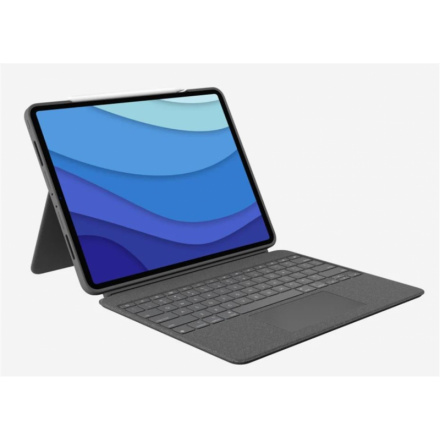 Logitech Combo Touch for iPad Pro 12.9-inch (5th generation) - GREY - US layout, 920-010257