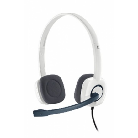 sada Logitech Stereo Headset H150, Coconut, 981-000350
