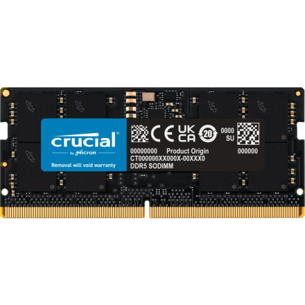 Crucial/SO-DIMM DDR5/16GB/5200MHz/CL42/1x16GB, CT16G52C42S5