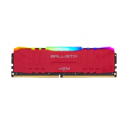 16GB DDR4 3000MHz Crucial Ballistix CL15 2x8GB Red RGB, BL2K8G30C15U4RL