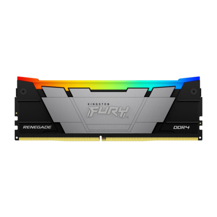 Kingston FURY Renegade/DDR4/64GB/3600MHz/CL18/2x32GB/RGB/Black, KF436C18RB2AK2/64