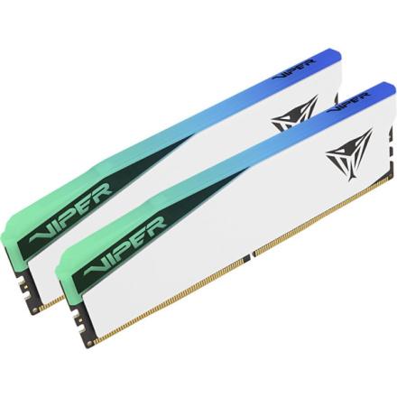 Patriot Viper Elite 5/DDR5/48GB/6000MHz/CL42/2x24GB/RGB/White, PVER548G60C42KW