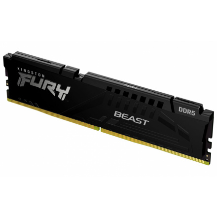 Kingston FURY Beast/DDR5/16GB/4800MHz/CL38/1x16GB/Black, KF548C38BB-16