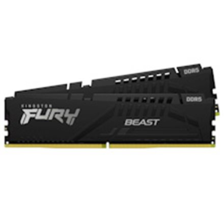 Kingston FURY Beast EXPO/DDR5/32GB/5200MHz/CL36/2x16GB/Black, KF552C36BBEK2-32