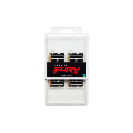 Kingston FURY Impact/SO-DIMM DDR5/64GB/4800MHz/CL38/2x32GB/Black, KF548S38IBK2-64