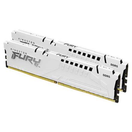 Kingston FURY Beast White/DDR5/32GB/5600MHz/CL40/2x16GB/White, KF556C40BWK2-32