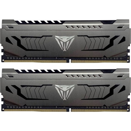 Patriot Viper Steel/DDR4/32GB/3600MHz/CL18/2x16GB/Grey, PVS432G360C8K