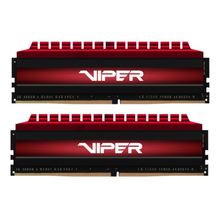 Patriot Viper 4/DDR4/16GB/3600MHz/CL17/2x8GB/Red, PV416G360C7K