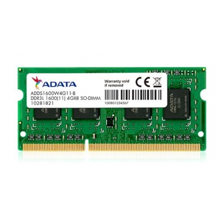 Adata/SO-DIMM DDR3L/4GB/1600MHz/CL11/1x4GB, ADDS1600W4G11-S