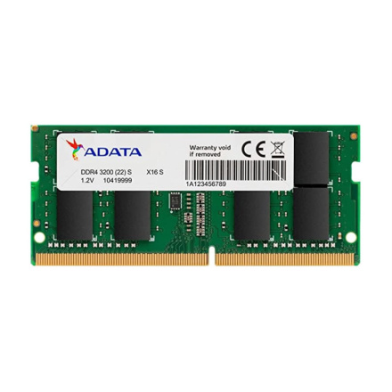 Adata/SO-DIMM DDR4/8GB/3200MHz/CL22/1x8GB, AD4S32008G22-SGN