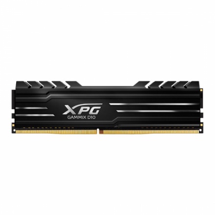 Adata XPG D10/DDR4/16GB/3200MHz/CL16/2x8GB/Black, AX4U32008G16A-DB10