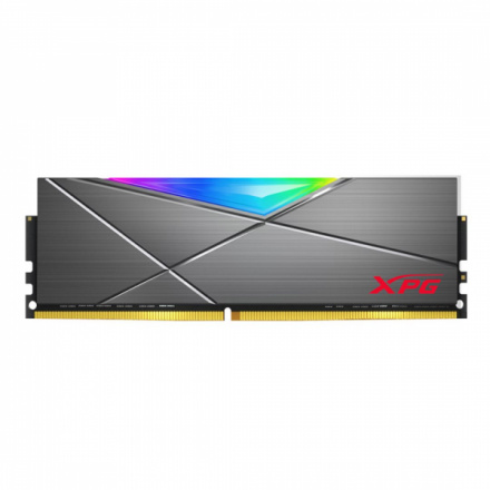 Adata XPG D50/DDR4/8GB/3200MHz/CL16/1x8GB/RGB/Grey, AX4U32008G16A-ST50