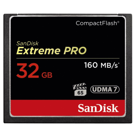 SanDisk Extreme Pro/CF/32GB/160MBps, SDCFXPS-032G-X46