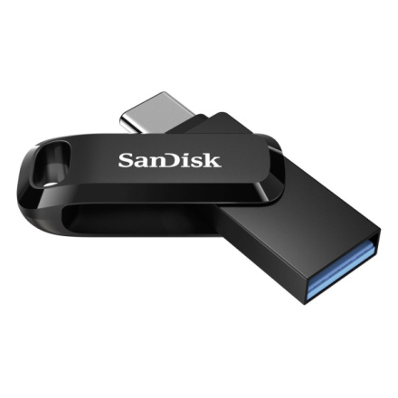 SanDisk Ultra Dual Drive Go/32GB/150MBps/USB 3.1/USB-A + USB-C/Černá, SDDDC3-032G-G46