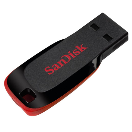 SanDisk Cruzer Blade/16GB/USB 2.0/USB-A/Černá, SDCZ50-016G-B35