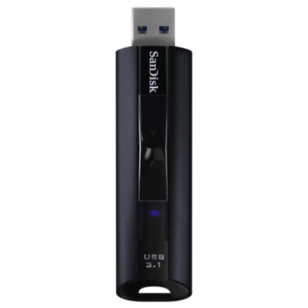 SanDisk Extreme PRO/128GB/420MBps/USB 3.1/USB-A/Černá, SDCZ880-128G-G46