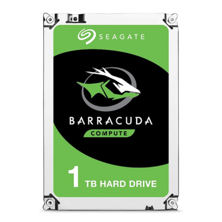 Seagate BarraCuda/1TB/HDD/3.5"/SATA/7200 RPM/Stříbrná/2R, ST1000DM014