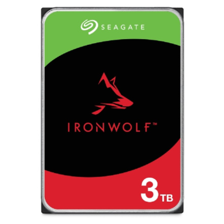 Seagate IronWolf/3TB/HDD/3.5"/SATA/5400 RPM/3R, ST3000VN006