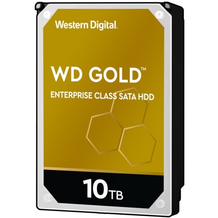 WESTERN DIGITAL WD Gold/10TB/HDD/3.5"/SATA/7200 RPM/5R, WD102KRYZ