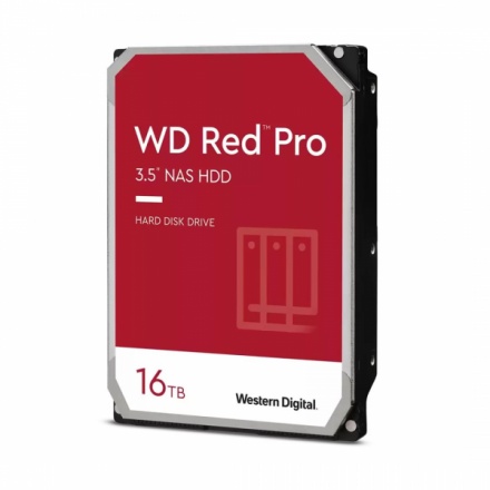WESTERN DIGITAL WD Red Pro/16TB/HDD/3.5"/SATA/7200 RPM/5R, WD161KFGX