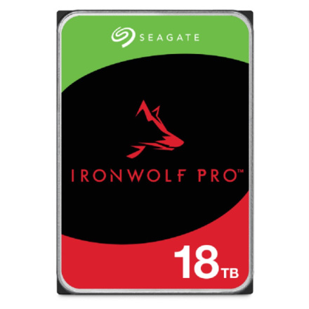 Seagate IronWolf Pro/18TB/HDD/3.5"/SATA/7200 RPM/5R, ST18000NT001