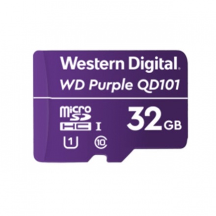 WESTERN DIGITAL WD Purple microSDHC 32GB Class 10 U1, WDD032G1P0C