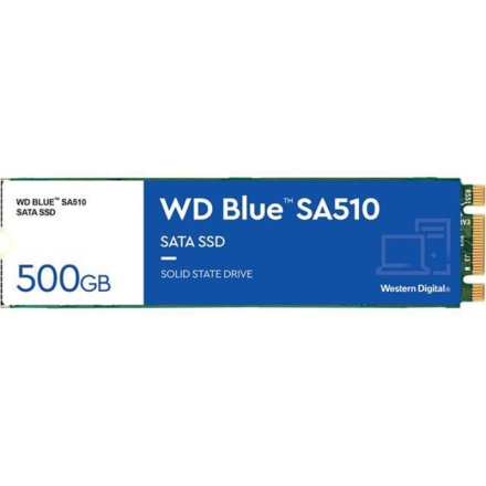 WESTERN DIGITAL WD Blue SA510/500GB/SSD/M.2 SATA/5R, WDS500G3B0B
