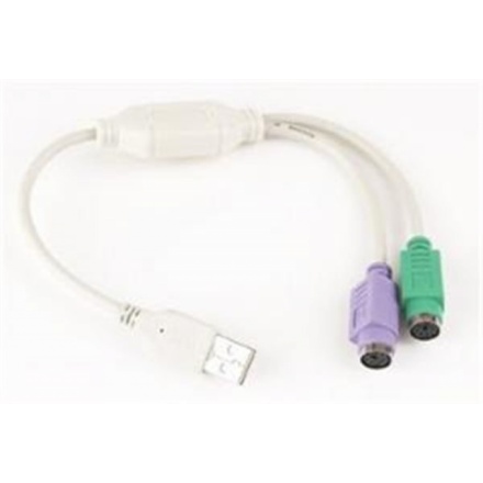 GEMBIRD Kabel adapter USB-2xPS/2 30 cm, UAPS12