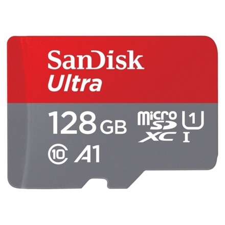 SanDisk Ultra microSDXC 128GB 120MB/s + adaptér, SDSQUA4-128G-GN6MA