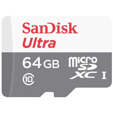 SanDisk Ultra microSDXC 64GB 100MB/s, SDSQUNR-064G-GN3MN