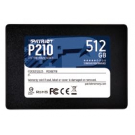PATRIOT P210/512GB/SSD/2.5"/SATA/3R, P210S512G25